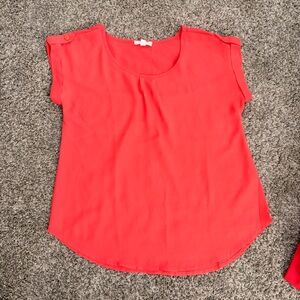 Mine Orange Women's Top (small)